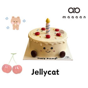 jellycat蜡烛蛋糕