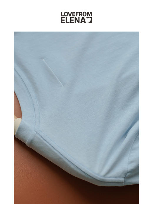  “MM6原厂” 空气酶洗解构肤感T恤 商品图3