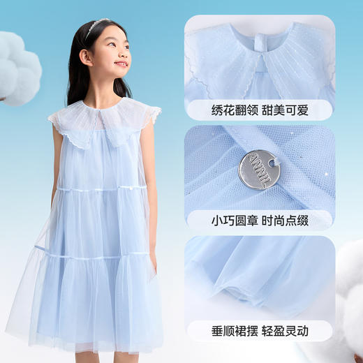 女童连衣裙夏季新款安奈儿童装EG523123 商品图4