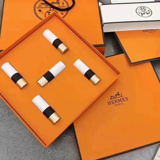 【配赠礼袋  】Hermes爱马仕口红小样礼盒1.5g*5支 （#21+#75+#64+#68+#85） 香港直邮 商品图6