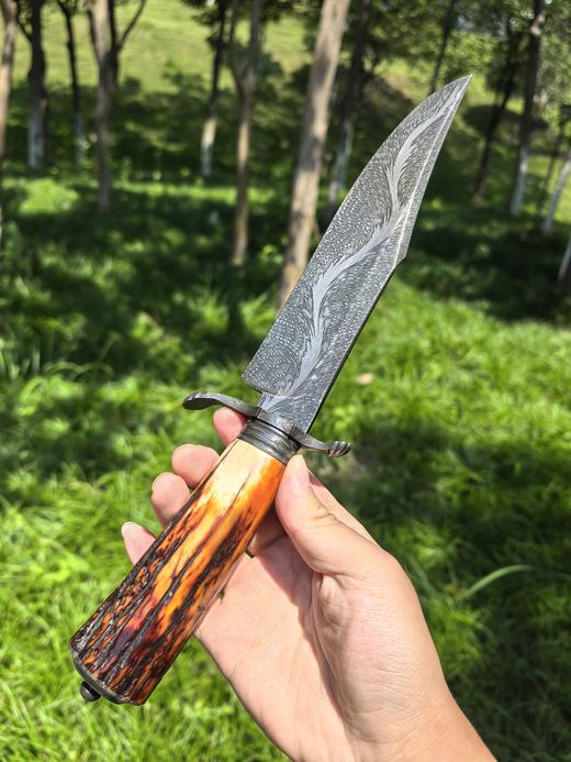 三希堂 现代刀系列  手锻s羽毛博弈 未开刃 商品图1