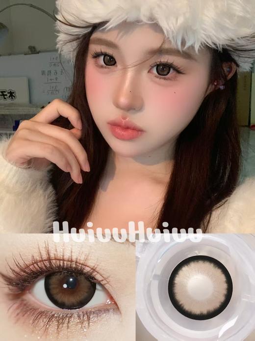 <月抛大直径>KIKICON-酒心可可 棕-14.5mm【月抛 0-1000度 含525/575】 商品图0