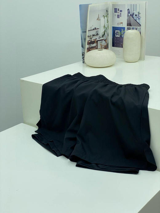 迪家同款，夏季新品情侣款速干假两件短裤 商品图5