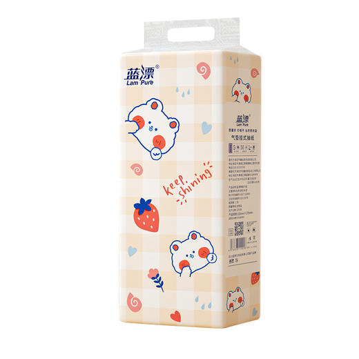 【1包顶5包！萌宠陪伴，气柔触感】蓝漂壁挂式抽纸上线！挂墙即用，8000张超值整箱送挂钩，蓬蓬柔软让肌肤爱上它❤️ 商品图5