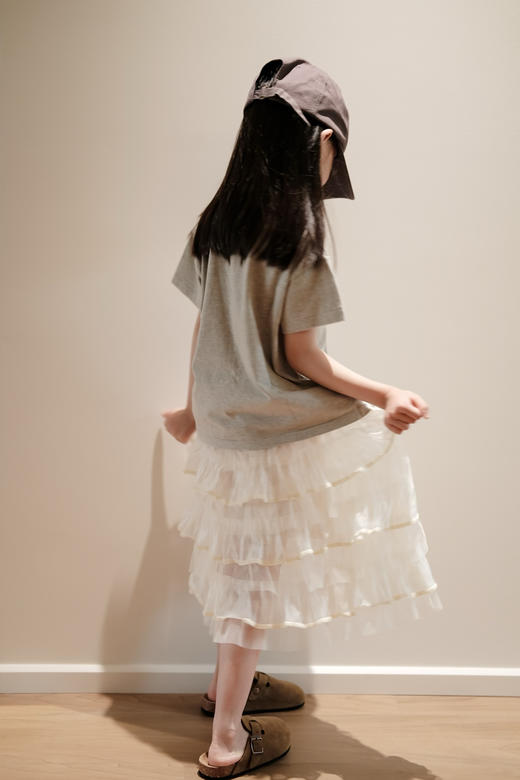 2025夏季原创女童蛋糕裙！四季款重工百搭时髦公主蛋糕纱裙半身长裙！ 商品图1