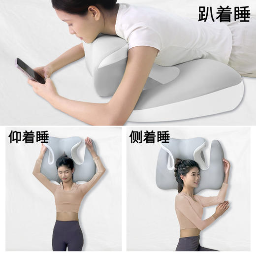 笙观相沐记忆棉枕头 慢回弹记忆棉 颈椎支撑 触感舒适 享受自然好睡眠 商品图2