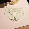 雀说新款春季蕾丝轻盈无钢圈桑蚕丝内裤三角法式双肩带女文胸AL0165 商品缩略图7