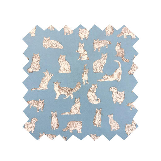 LT280C 动物系列胶囊限定 MEOW 喵星日常 蓝色 猫咪 邮费到付 269元/米 商品图0
