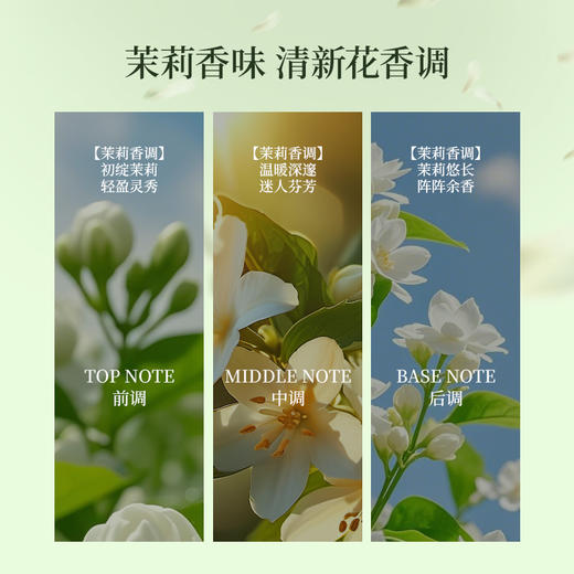 柏世曼臻选10号茉莉香氛沐浴露 滋养保湿温和补水持久留香沐浴乳 商品图1