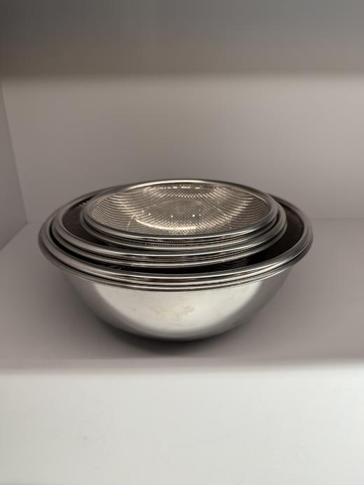 下村不锈钢带滤网套盆（六件套） 商品图1