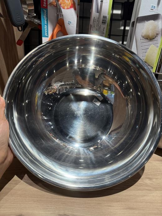 贝印不锈钢盆洗菜盘料理盘30CM 商品图1