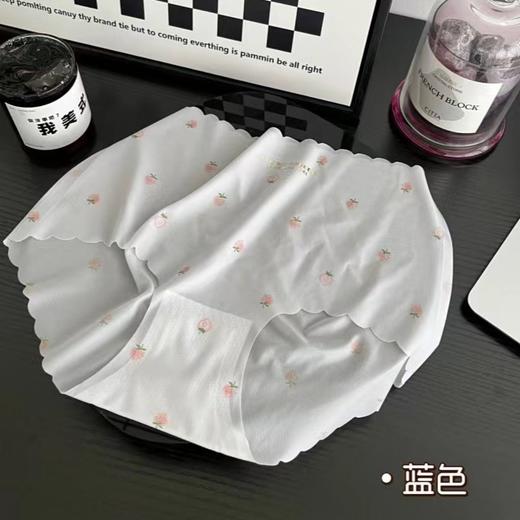 【GZ】无忧购6条装超薄冰丝甜美草莓印花裸感面膜裤（截单后3-5天发货) 商品图6