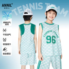 男童针织套装夏季新款安奈儿童装EB522185