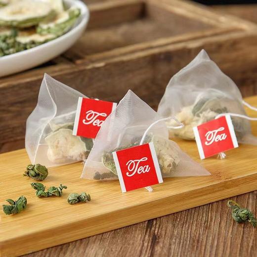 【吃喝自由❗️双瓜桑叶茶50包更值】新鲜干净，手工挑选，老方子，每天一杯一身“轻”！桑叶搭配苦瓜片高品质苦瓜小包装独立小包便携 商品图3