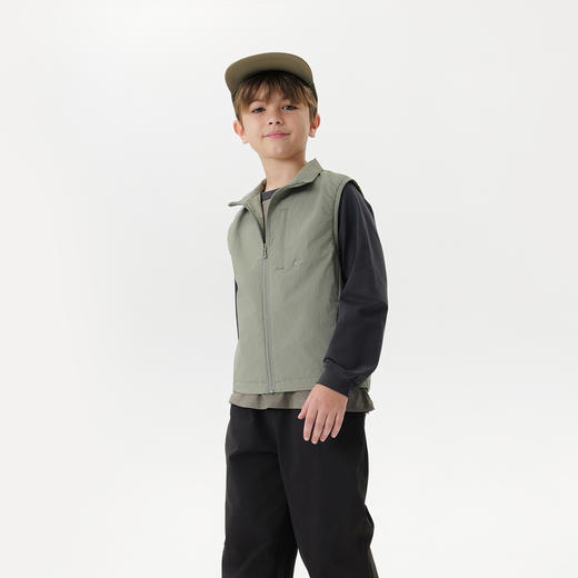 【轻量耐磨】马克珍妮男女童山系马甲儿童夹克背心秋装新品551550 商品图1