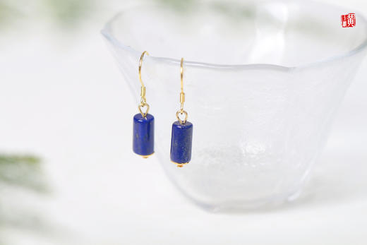 青金石耳坠 商品图1