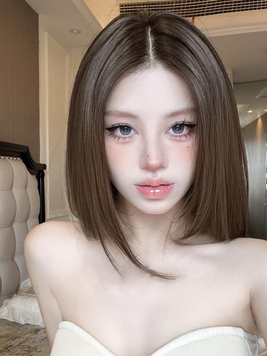 doriscon pro+ 娇羞杏仁 棕/忧郁青梅 蓝 14.5mm 年抛  含硅水凝胶 商品图3