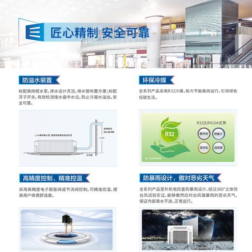 【国补15%】科龙中央空调 3匹天花机KURd-72QW/M1GA1定频冷暖 隐藏式吊顶天井机 商品图2