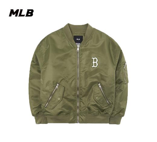 【XS断码服】【微瑕，如无货做退款处理】MLB洋基队NY棒球外套男女开襟衫保暖拉链夹克情侣款3AJPB0321 商品图0