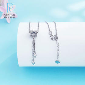 【限时8.8折】PT950 【国际铂金协会】铂金空心调节六字真言筒珠套链(BTL00392)预售产品下单后不退款不退货不换货不补差价)预售产品下单后不退款不退货不换货不补差价