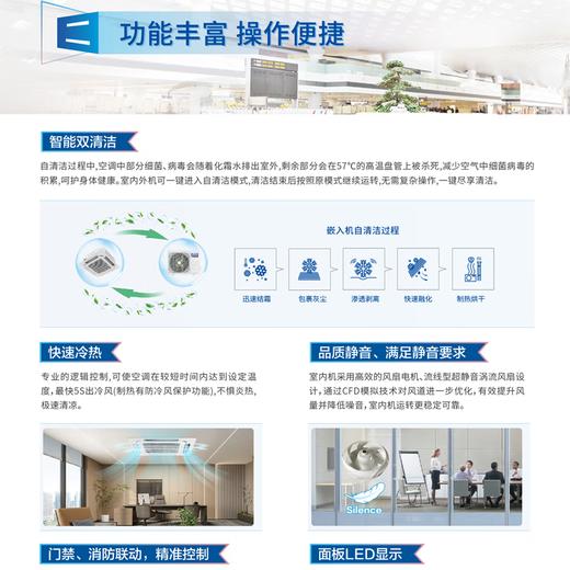 【国补15%】科龙中央空调 3匹天花机KURd-72QW/M1GA1定频冷暖 隐藏式吊顶天井机 商品图1
