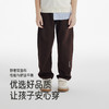 英氏儿童裤子春秋新款男童时尚直筒裤百搭纯色中大童外出休闲卫裤 商品缩略图2