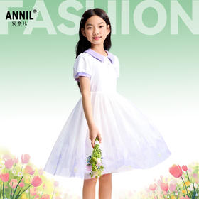 女童连衣裙夏季新款安奈儿童装EG523115