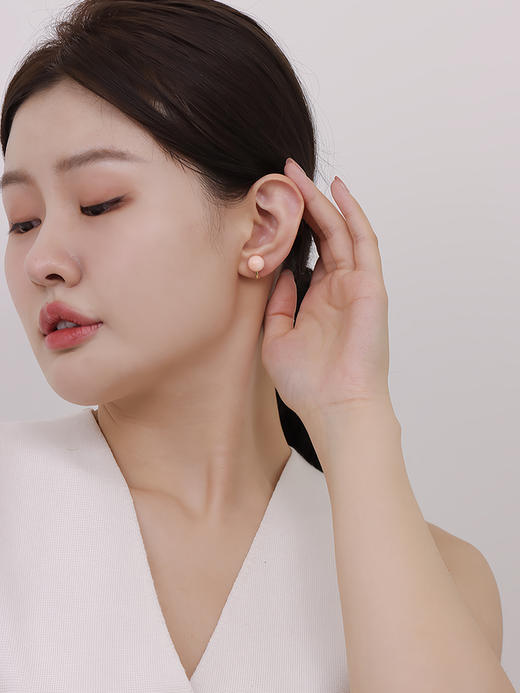 【挚友限定】Classic耳扣款-18K金momo小红红耳夹 商品图2