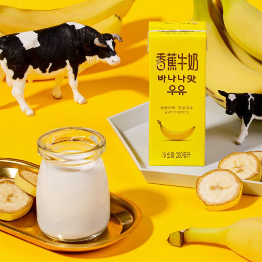 新希望香蕉牛奶200ml*12盒 商品图0