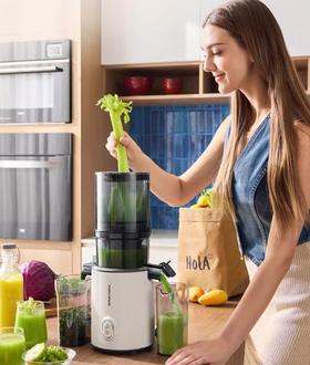 摩飞大口径原汁机新款渣汁分离家用小型水果榨汁烹饪机搅拌料理机MR9902