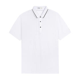 【新品上新】HX 夏季翻领短袖T恤简洁大方Y102320300102