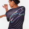 CryingCenter渐变3Clogo晕染肌理跑步短袖T恤运动吸汗单向导湿 商品缩略图1