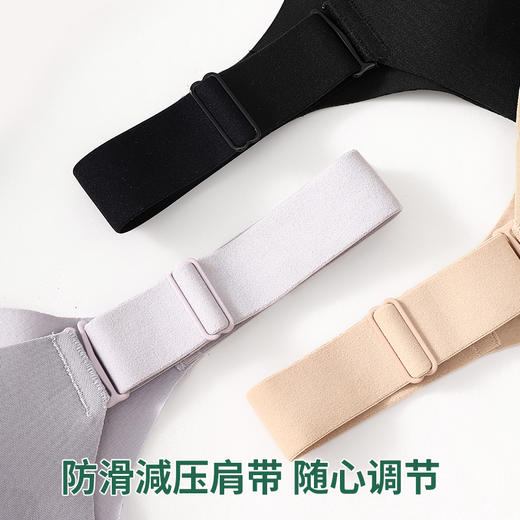 巨包容透气孔大容量轻薄免耳朵杯大码珍珠内衣-超薄冰丝0.5cm罩杯又薄又软 透气不闷热【卡码拍小】2305-2# 商品图5