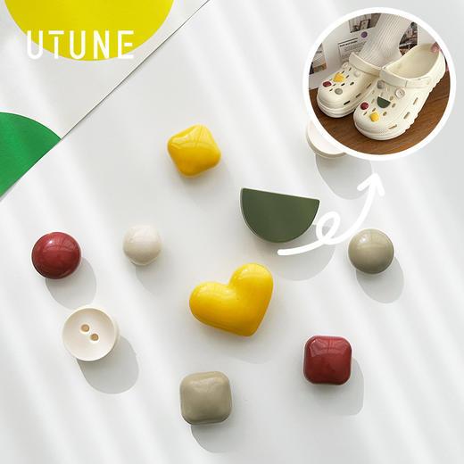 【百搭鞋花】洞洞鞋罗马鞋DIY立体鞋花可爱卡通可拆卸装饰夏季外穿时尚 商品图1