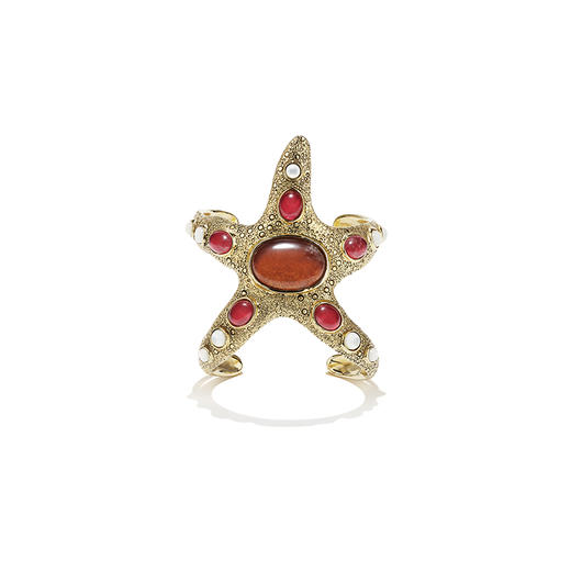 订购6个月到｜Goossens Paris-Lagune-海星 岩石水晶 手镯［法国设计师］ 商品图2