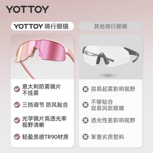 骑行眼镜【YOTTOY】骑行眼镜户外运动风镜防风沙登山地公路自行车男徒步护目女 商品图3