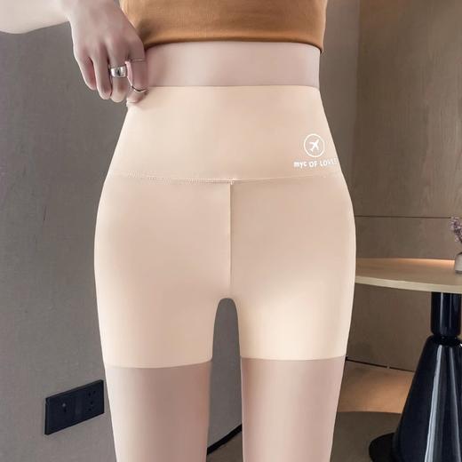超值两条装！【亲肤无痕，收腹塑型】冰丝安全裤女夏季薄款 防走光可外穿打底裤 大码无痕三分瑜伽鲨鱼裤-QQ 商品图7