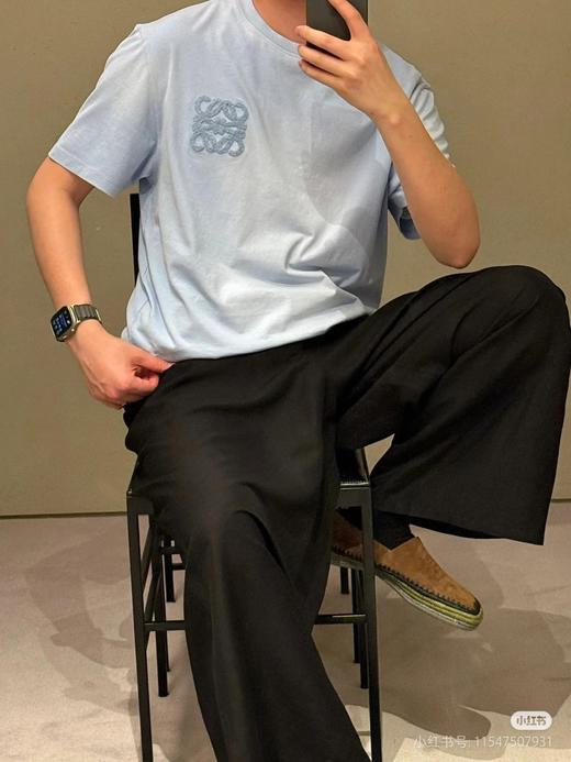 LW Paulas限定系列徽标圆领短袖T恤 Z-15488 商品图9