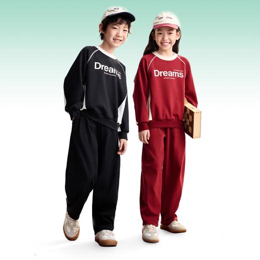 男女童全腰针织单裤秋季新款安奈儿童装小程序专享EM536540 商品图3