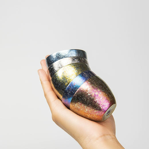 厚岸纯钛五福杯丨客厅办公会客简约品茶小杯子 50ml 商品图2