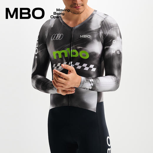 MBO男子长袖短裤连体服TC300轻量潮流25年春夏新款 商品图7