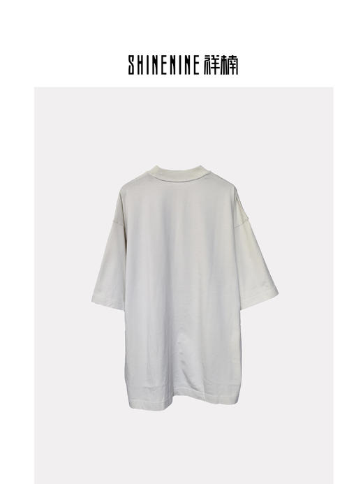 W522812500简洁字母短袖T恤 商品图1