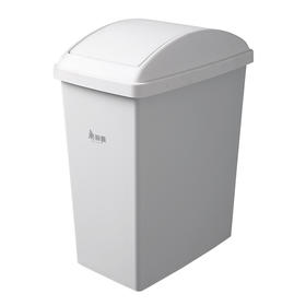 【批发】美丽雅日式摇盖垃圾桶15L大号 1套