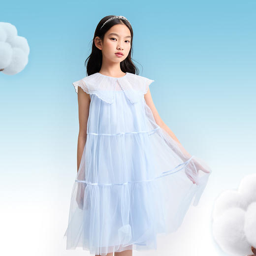 女童连衣裙夏季新款安奈儿童装EG523123 商品图2