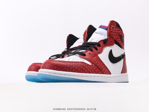 耐克乔丹Air Jordan 1 Retro High OG蜘蛛侠高帮复古板鞋555088-602男女鞋 商品图4
