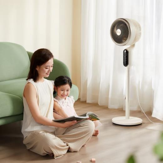 小熊（Bear）电风扇落地扇空气循环扇家用电扇大风力智能循环扇客厅DFS-K30J2 商品图3