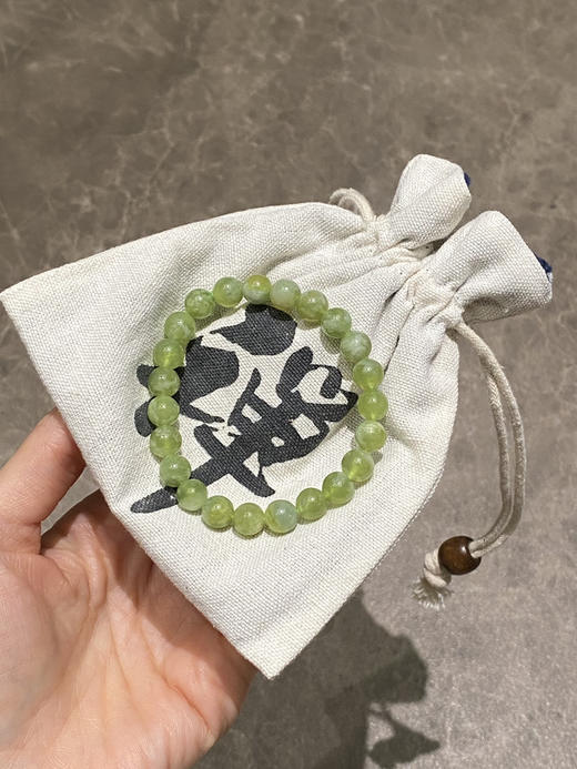 天然岫玉手串 商品图5