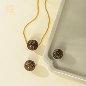 金丝缠香丨天然文莱沉香错金单珠丨合集