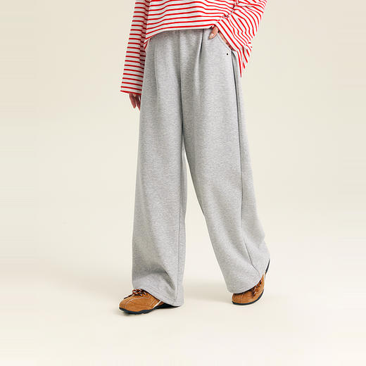 笛莎Deesha青少年女童裤子2025秋季女童长简约慵懒百搭长裤 商品图6