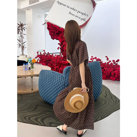 2507205    zhi禾 棉细布 直筒连衣裙 商品图9